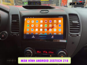 Địa chỉ lắp màn hình Android Zestech Z18 uy tín chất lượng tại TP HCM
