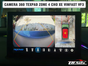 Lắp Camera 360 TexPad Zone 4 cho xe VinFast VF3 2 Địa chỉ lắp camera 360 TexPad Zone 4 cho xe VinFast VF3 uy tín chất lượng tại Quận Gò Vấp