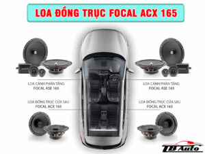 Loa đồng trục Focal ACX 165 4 Loa đồng trục Focal ACX 165 TB Auto