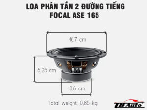 Loa phân tần 2 đường tiếng Focal ASE 165 1 Loa phân tần 2 đường tiếng Focal ASE 165 TB Auto