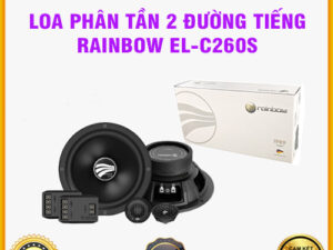 Loa phân tần 2 đường tiếng Rainbow EL-C260S TB Auto