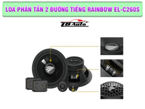Loa phân tần 2 đường tiếng Rainbow EL-C260S TB Auto