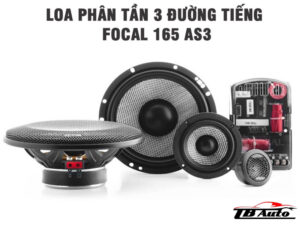 Loa phân tần 3 đường tiếng Focal 165 AS3 TB Auto