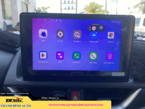 Toyota Veloz lắp màn hình Zestech E360 1 Toyota Veloz lắp màn hình Zestech E360 TB Auto