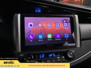 Toyota Innova lắp màn hình Zestech Z18 TB Auto