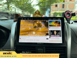 Toyota Vios gắn màn hình Zestech ZT 2K 360 bản Base 1 Toyota Vios gắn màn hình Zestech ZT 2K 360 bản Base TB Auto