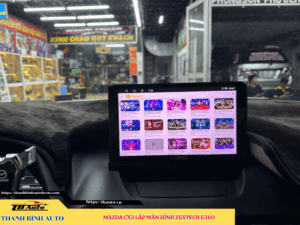 Mazda CX3 lắp màn hình Zestech E360 3 Mazda CX3 lắp màn hình Zestech E360 TB Auto