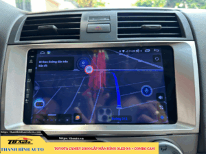 Toyota Camry 2009 gắn màn hình Oled X4 + Combo Cam TB Auto