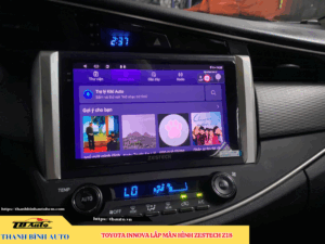 Toyota Innova lắp màn hình Zestech Z18 TB Auto