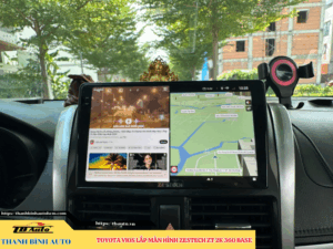 Toyota Vios gắn màn hình Zestech ZT 2K 360 bản Base 3 Toyota Vios gắn màn hình Zestech ZT 2K 360 bản Base TB Auto