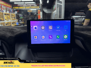 Mazda CX3 lắp màn hình Zestech E360 1 Mazda CX3 lắp màn hình Zestech E360 TB Auto