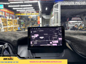 Mazda CX3 lắp màn hình Zestech E360 4 Mazda CX3 lắp màn hình Zestech E360 TB Auto