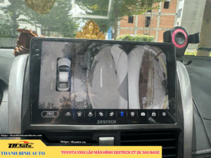 Toyota Vios gắn màn hình Zestech ZT 2K 360 bản Base 6 Toyota Vios gắn màn hình Zestech ZT 2K 360 bản Base TB Auto
