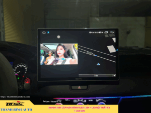 Honda HRV gắn màn hình Oled 13in + Led nội thất V3 + Loa sub 1 Honda HRV gắn màn hình Oled 13in + Led nội thất V3 + Loa sub