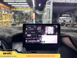 Mazda CX3 lắp màn hình Zestech E360 5 Mazda CX3 lắp màn hình Zestech E360 TB Auto