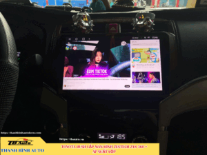 Toyota Rush gắn màn hình Zestech Z18 360 và cảm biến áp suất lốp 2 Toyota Rush gắn màn hình Zestech Z18 360 và cảm biến áp suất lốp TB Auto