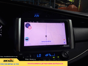Toyota Innova lắp màn hình Zestech Z18 TB Auto