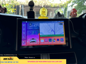 Mitsubishi Xpander lên màn hình Oled X4S Cam 360 TB Auto