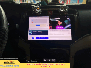 Toyota Rush gắn màn hình Zestech Z18 360 và cảm biến áp suất lốp 3 Toyota Rush gắn màn hình Zestech Z18 360 và cảm biến áp suất lốp TB Auto