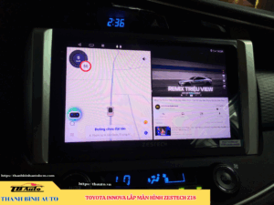 Toyota Innova lắp màn hình Zestech Z18 TB Auto