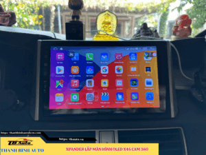 Mitsubishi Xpander lên màn hình Oled X4S Cam 360 TB Auto