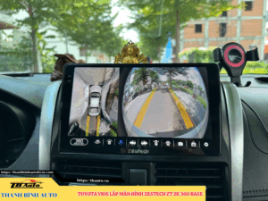 Toyota Vios gắn màn hình Zestech ZT 2K 360 bản Base 4 Toyota Vios gắn màn hình Zestech ZT 2K 360 bản Base TB Auto