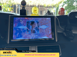 Mitsubishi Xpander lên màn hình Oled X4S Cam 360 TB Auto
