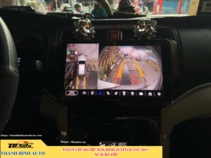 Toyota Rush gắn màn hình Zestech Z18 360 và cảm biến áp suất lốp 4 Toyota Rush gắn màn hình Zestech Z18 360 và cảm biến áp suất lốp TB Auto