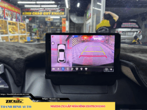 Mazda CX3 lắp màn hình Zestech E360 7 Mazda CX3 lắp màn hình Zestech E360 TB Auto