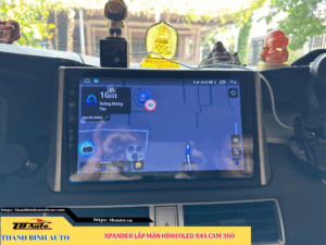 Mitsubishi Xpander lên màn hình Oled X4S Cam 360 TB Auto