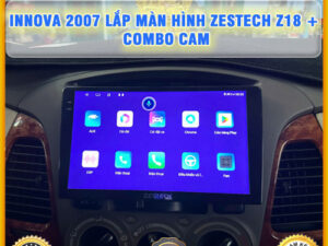 Toyota Innova 2007 - 2015 lên màn hình Zestech Z18 + Combo Cam TB Auto