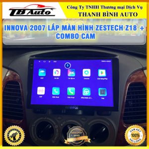 Toyota Innova 2007 - 2015 lên màn hình Zestech Z18 + Combo Cam TB Auto