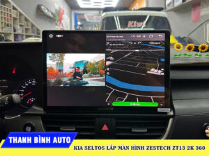 Kia Seltos lắp màn hình Zestech ZT13 2K 360 tại TPHCM 2 Kia Seltos lắp màn hình Zestech ZT13 2K 360 Thanh Bình Auto