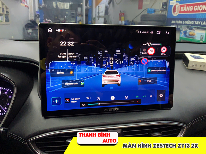 Màn hình Zestech ZT13 2K 10 Địa chỉ lắp màn hình Zestech ZT13 2K uy tín chất lượng tại Quận 9