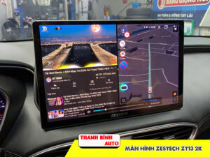 Màn hình Zestech ZT13 2K 5 Màn hình Zestech ZT13 2K có thể hoạt động 2 ứng dụng cùng lúc vô cùng tiện ích