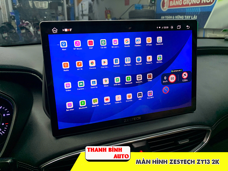 Màn hình Zestech ZT13 2K 14 Địa điểm lắp màn hình Zestech ZT13 2K uy tín tại TP HCM
