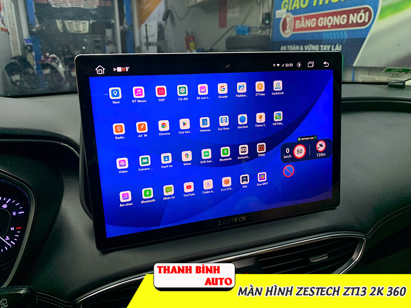 Màn hình Zestech ZT13 2K 360 8 Địa chỉ lắp màn hình Zestech ZT13 2K 360 uy tín chất lượng tại TP HCM