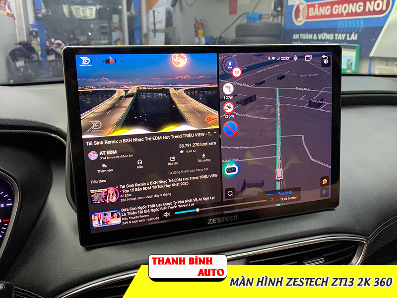 Màn hình Zestech ZT13 2K 360 12 Màn hình Zestech ZT13 2K 360 có khả năng chạy đa nhiệm ứng dụng