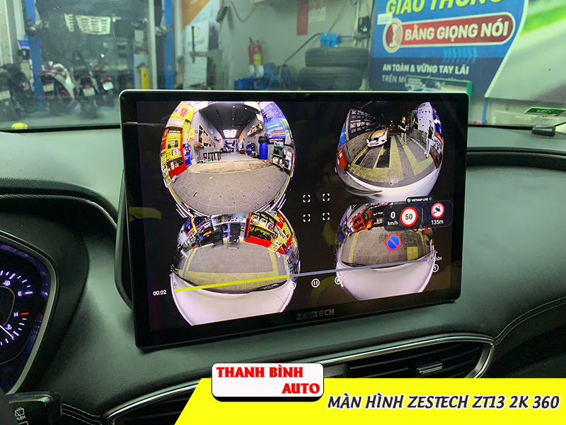 Màn hình Zestech ZT13 2K 360 10 Địa chỉ lắp màn hình Zestech ZT13 2K 360 uy tín chất lượng tại Quận 9