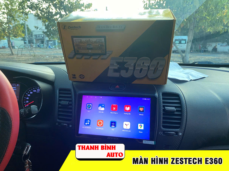 Màn hình Zestech E360 7 Địa chỉ lắp màn hình Zestech E360 uy tín chất lượng tại TPHCM