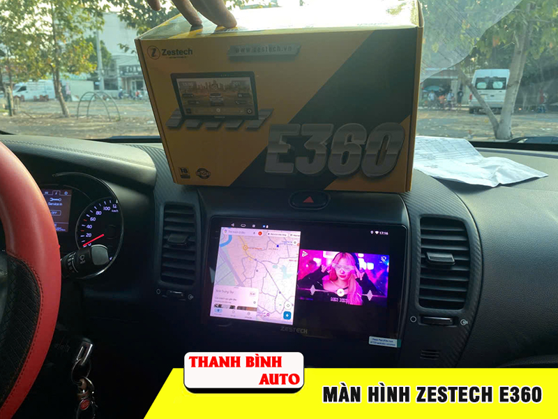 Màn hình Zestech E360 11 Màn hình Zestech E360 có khả năng kết nối và mở rộng tiện ích