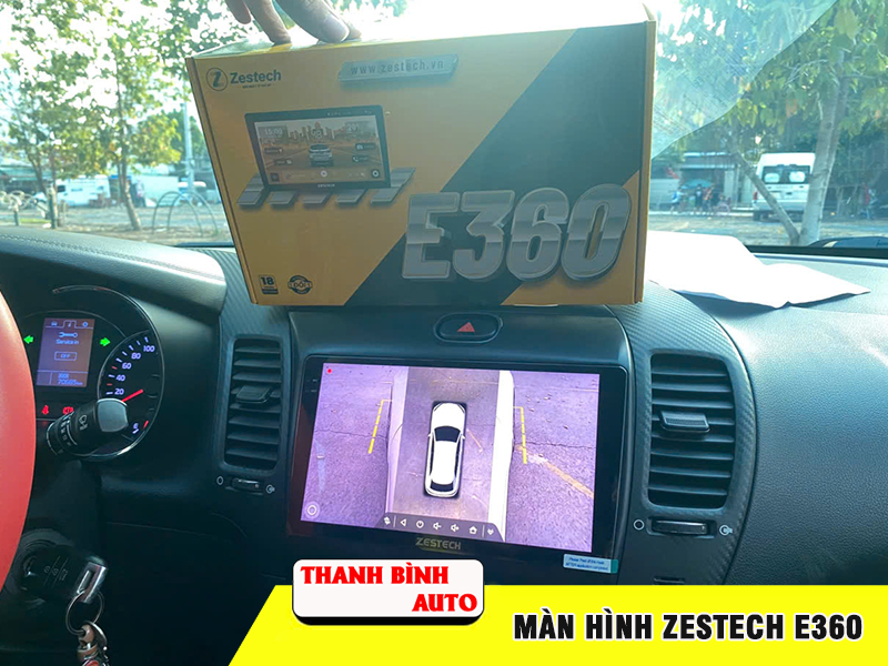 Màn hình Zestech E360 8 Địa chỉ lắp màn hình Zestech E360 uy tín chất lượng tại Quận Gò Vấp