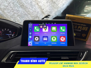 Lắp Android Box Zestech DX14 Plus cho xe Peugeot TB Auto