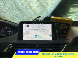 Lắp Android Box Zestech DX14 Plus cho xe Peugeot TB Auto