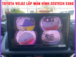 Toyota Veloz lắp màn hình Zestech E360 TB Auto