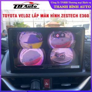 Toyota Veloz lắp màn hình Zestech E360 TB Auto