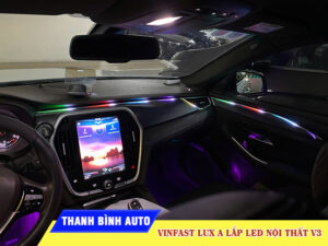 VinFast Lux A gắn led nội thất V3 Thanh Bình Auto