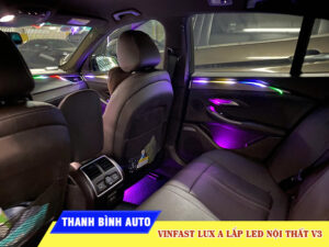 VinFast Lux A gắn led nội thất V3 Thanh Bình Auto