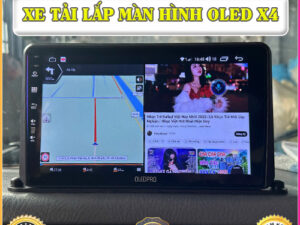 Màn hình Oled X4 lắp cho xe tải TB Auto