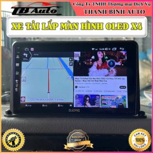 Màn hình Oled X4 lắp cho xe tải TB Auto